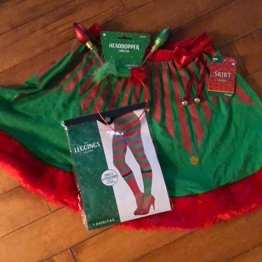3 pieces elf outfit 🎄🎄🎄🎄